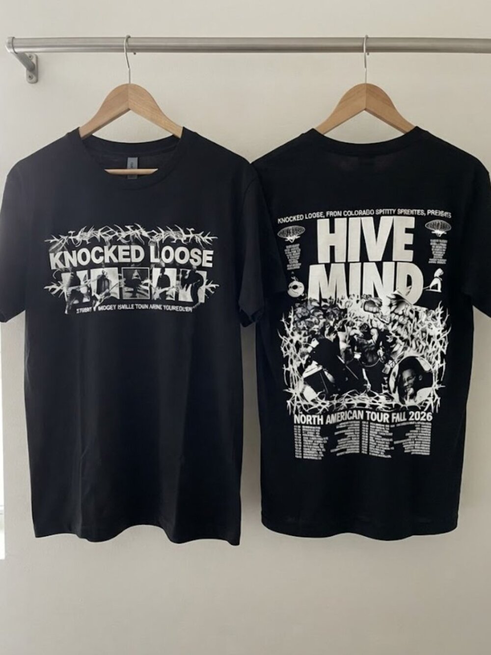 Knocked Loose Hive Mind North American Tour Fall 2026 T-Shirt Reprint